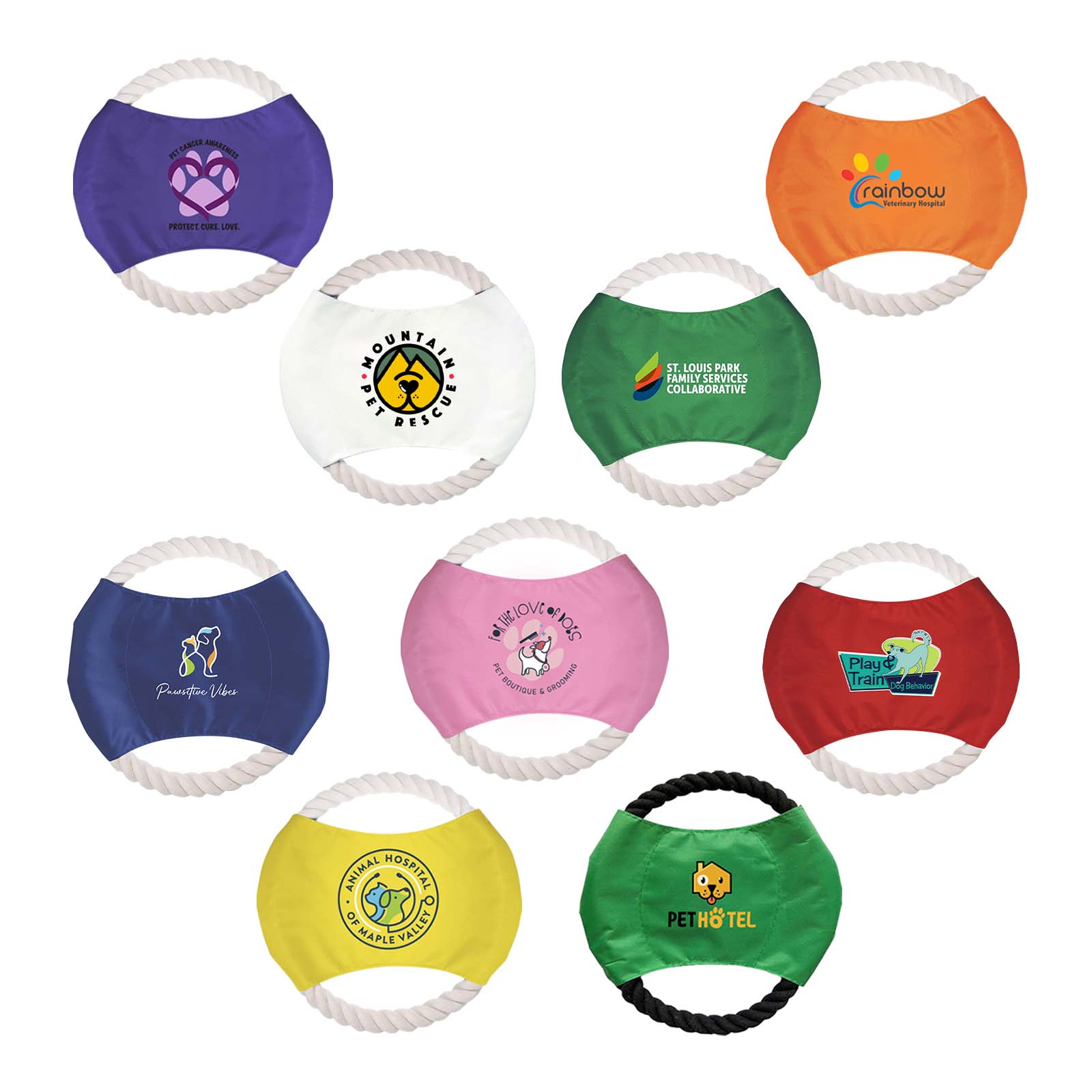 Full Color Dog Rope Toy 27