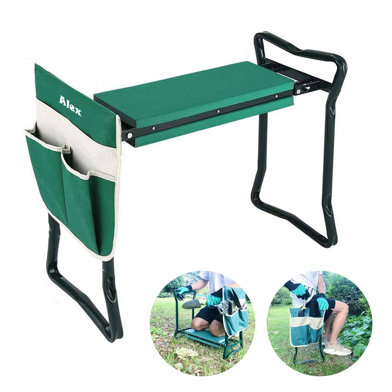 Folding Garden Kneeler and Seat 1