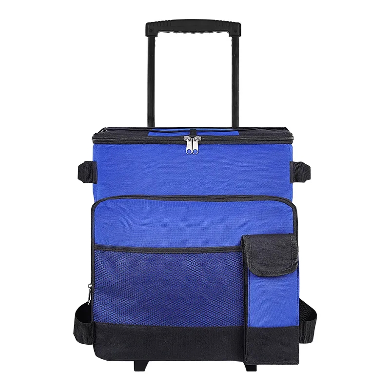 Wheels Rolling Picnic Cooler Bag 5