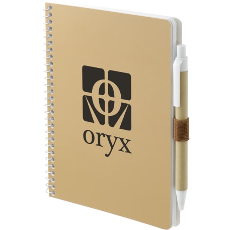 FSC® Mix 5" x 7" Spiral Notebook with Pen 99