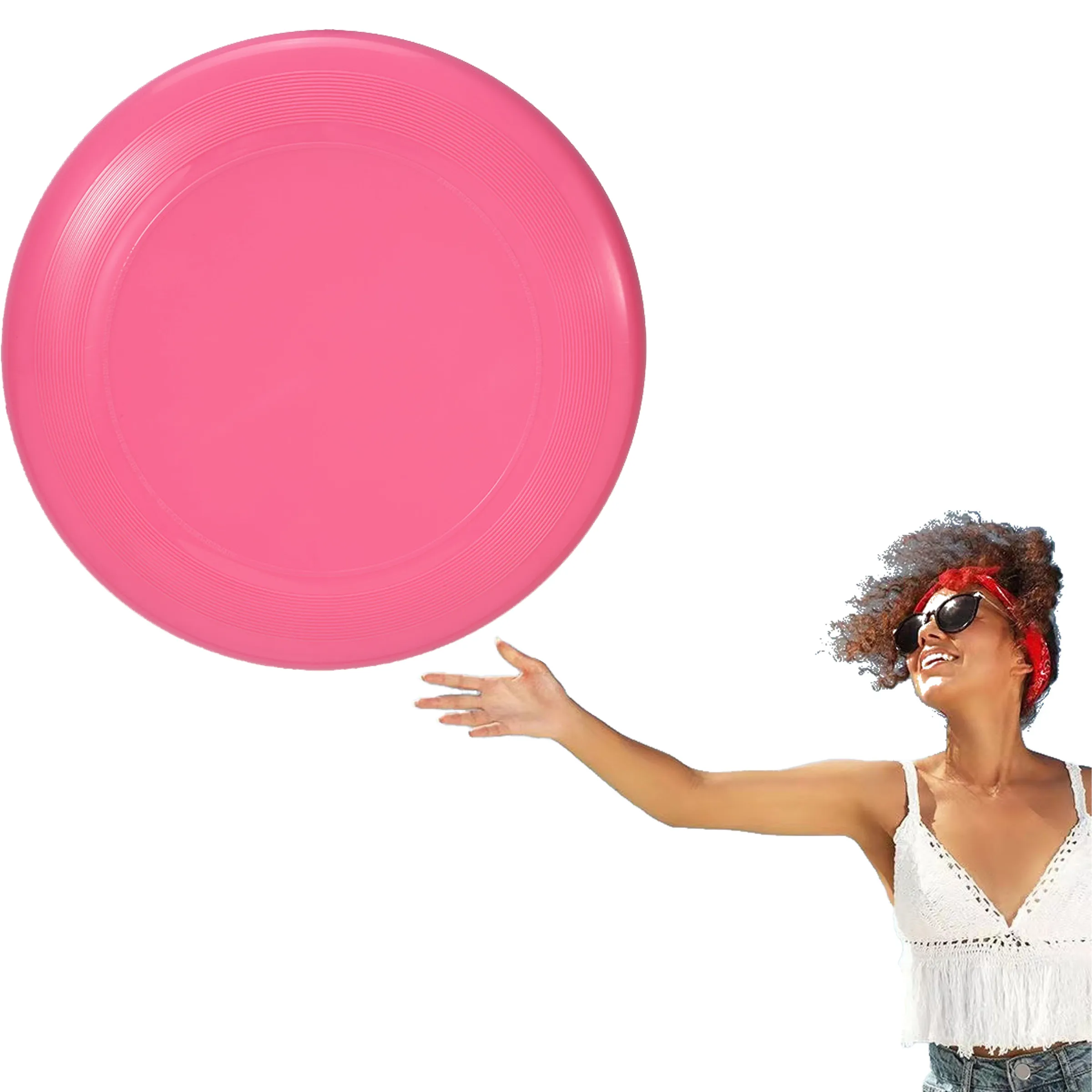 PE Flying Discs With Full Colour Imprint 10