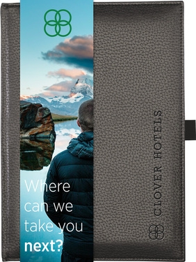 Vicenza™ Journal - Large w/ Graphic Wrap 1