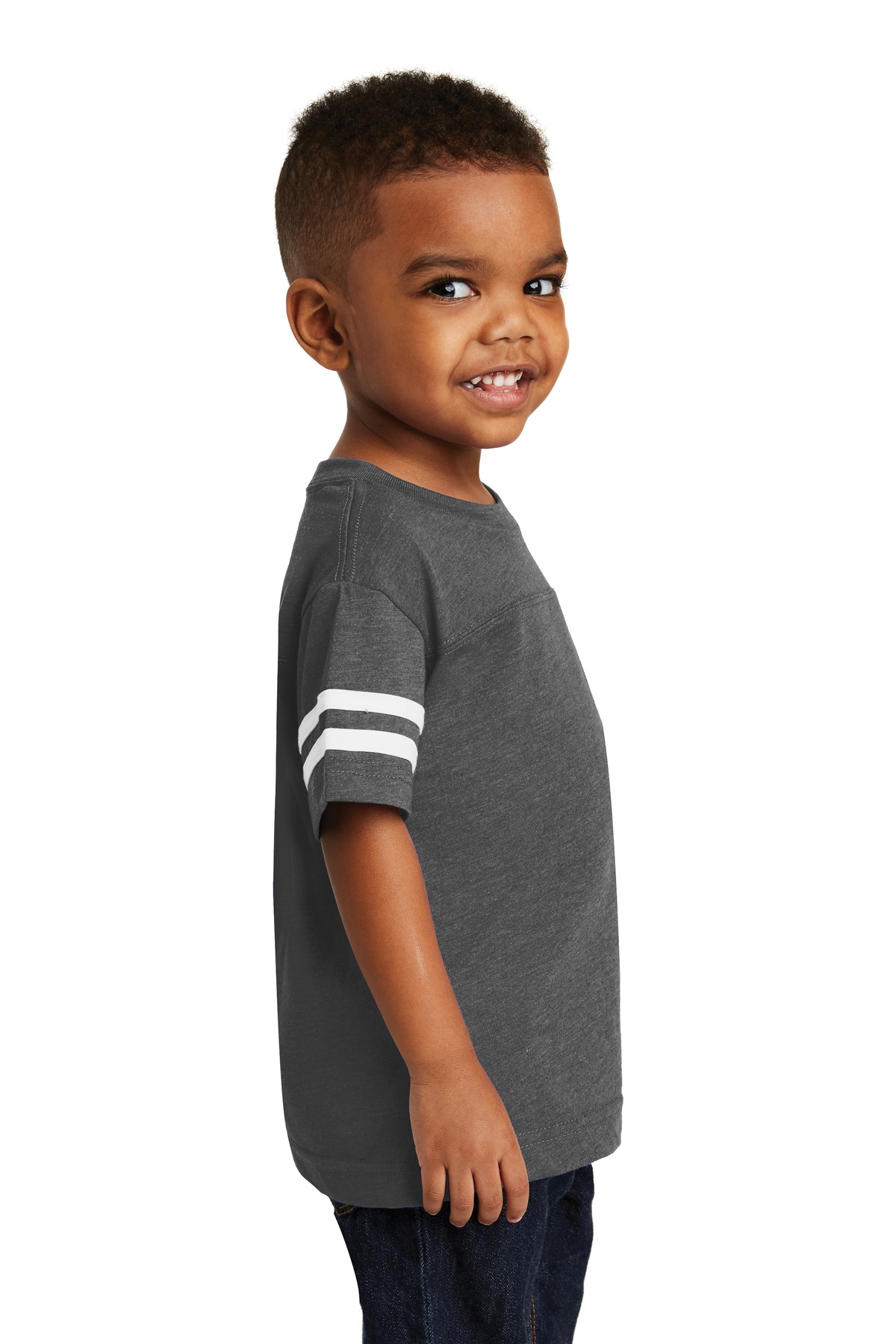 Rabbit Skins Toddler Football Fine Jersey Tee. RS3037 30