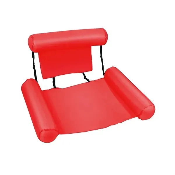 Foldable Inflatable Water Lounge Chair Portable Pool Float 7