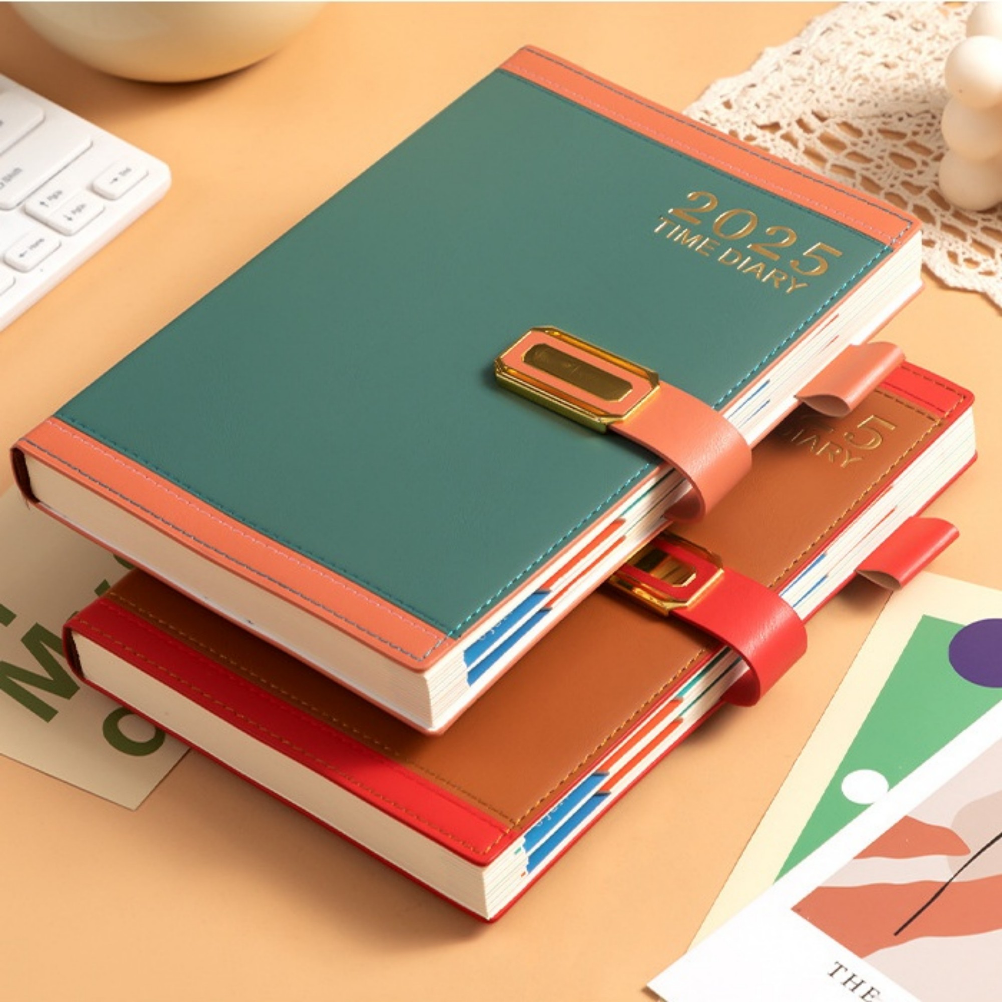 2025 Jan - Dec 5.6" x 8.2" A5 Daily Planner 4