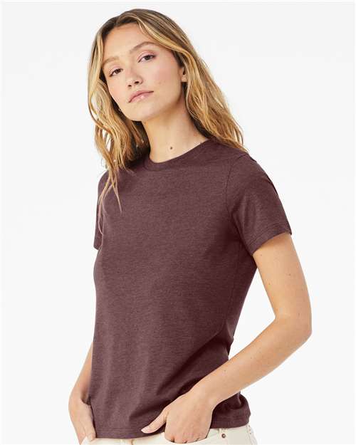 Women's Relaxed Fit Heather CVC Tee - 6400CVC 10
