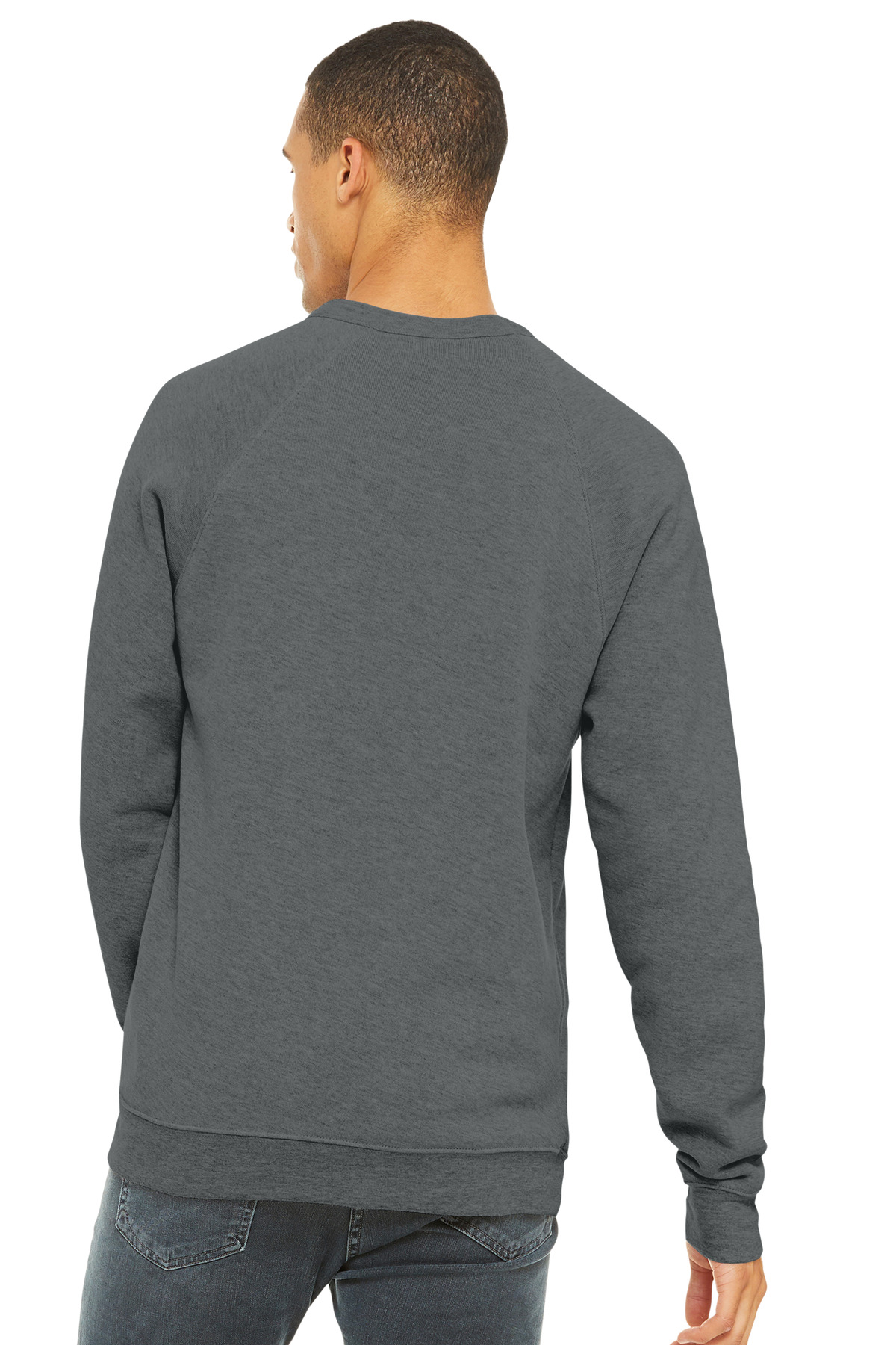 BELLA+CANVAS Unisex Sponge Fleece Raglan Sweatshirt. BC3901 97