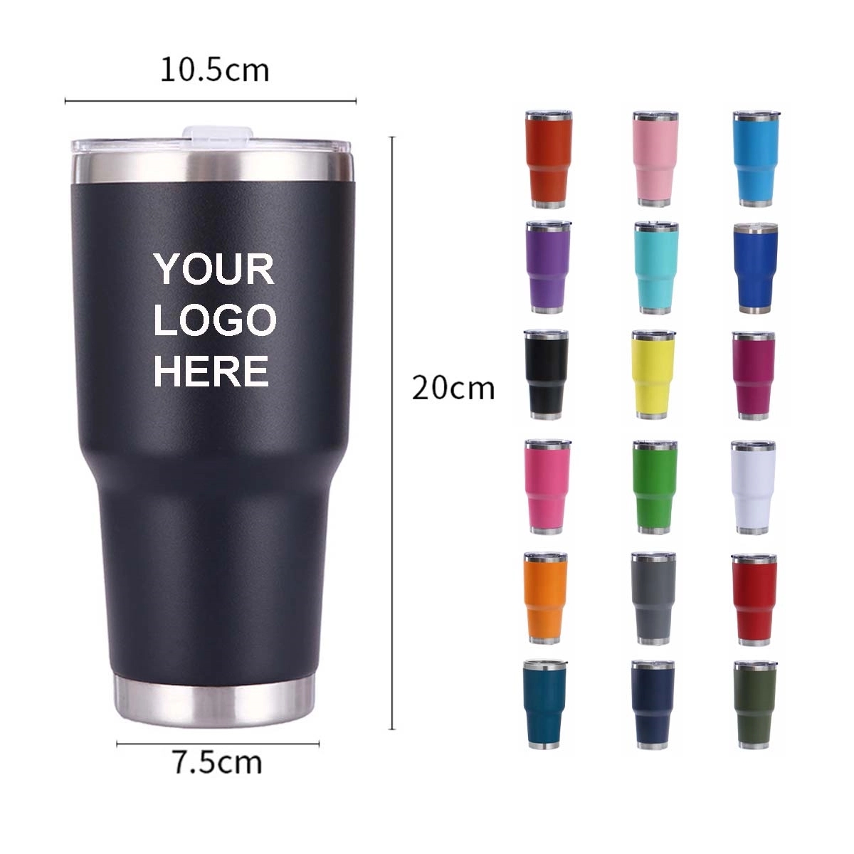 30 Oz. Insulated Vacuum Mug 2