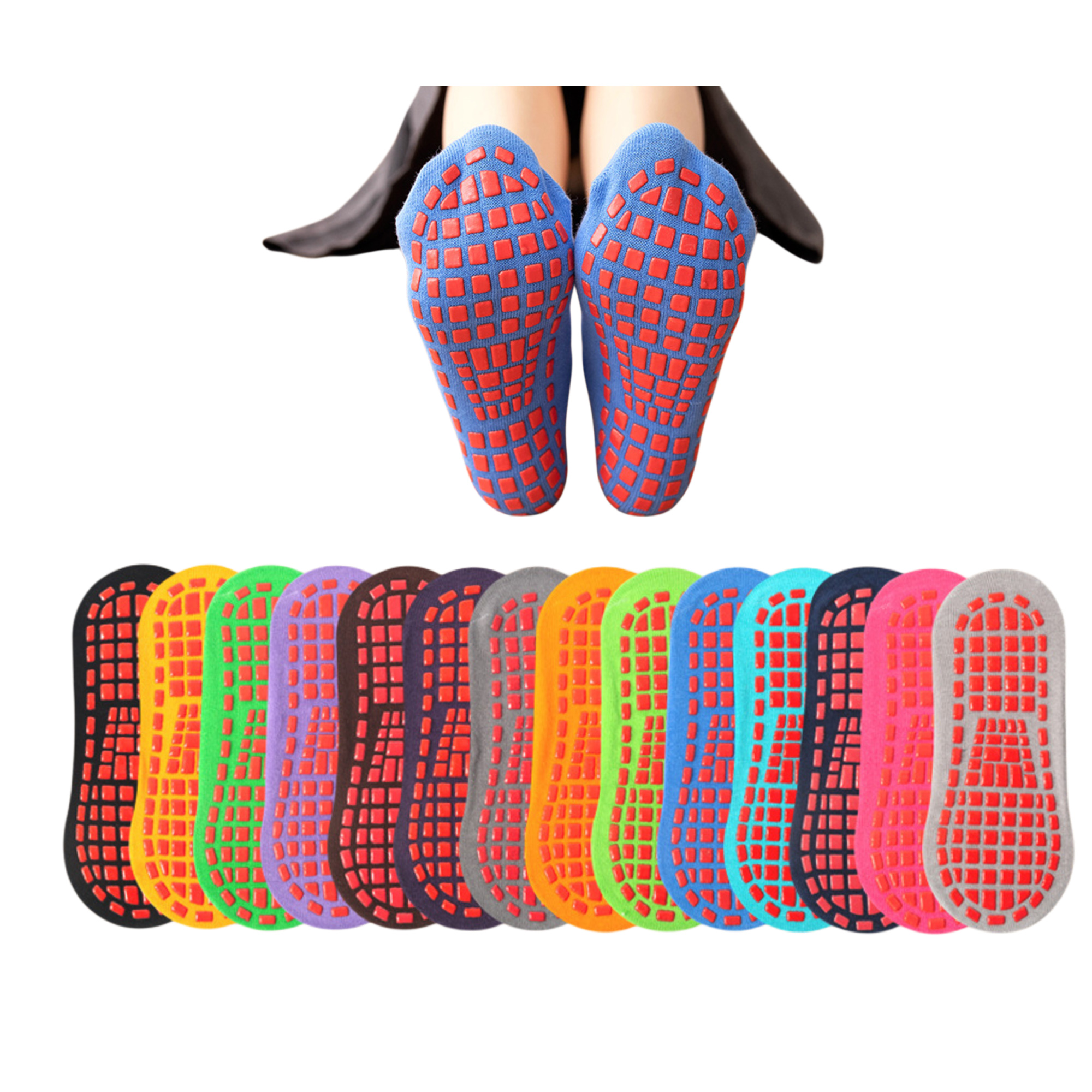 Workout Non-Slip Cotton Yoga and Pilates Socks 5