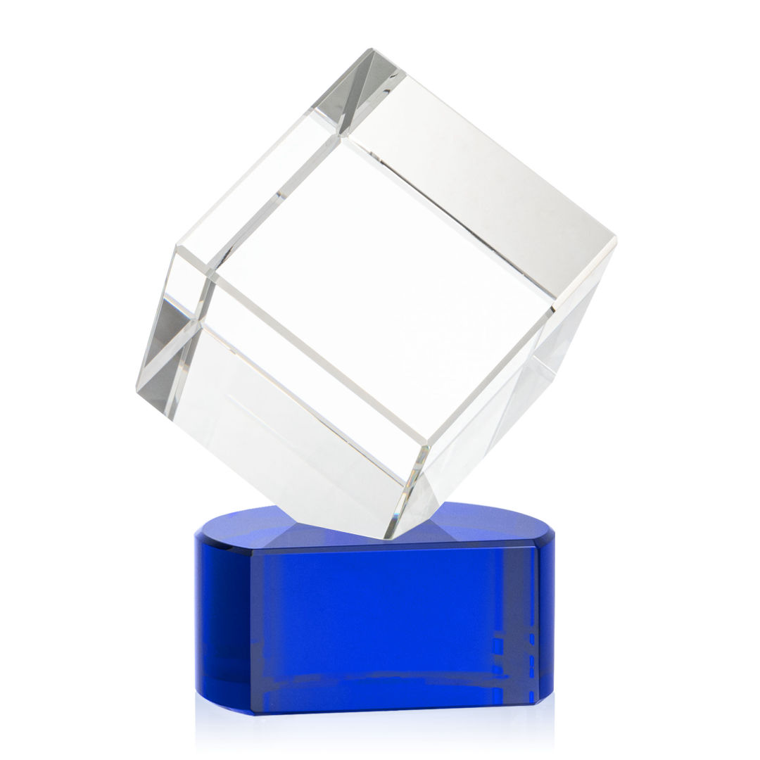 Burrill VividPrint™ Award on Paragon Base - Blue 11