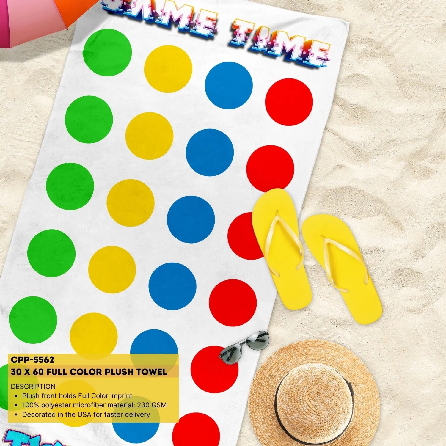 30 X 60 FULL COLOR TOWEL 6