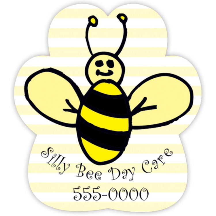 Vinyl Label (2.4" x 2.69") Bubbles