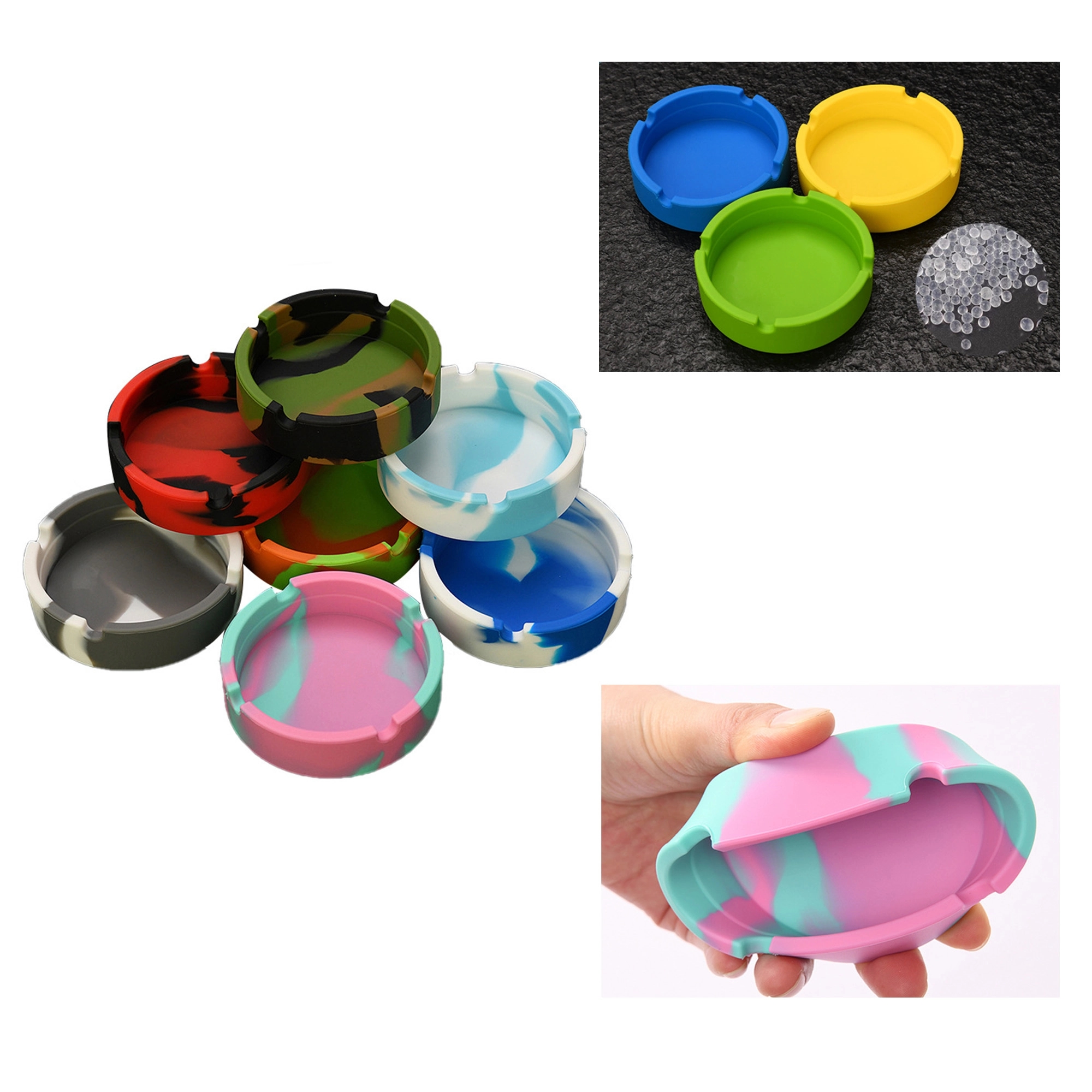 Silicone Ashtray For Cigarettes 7
