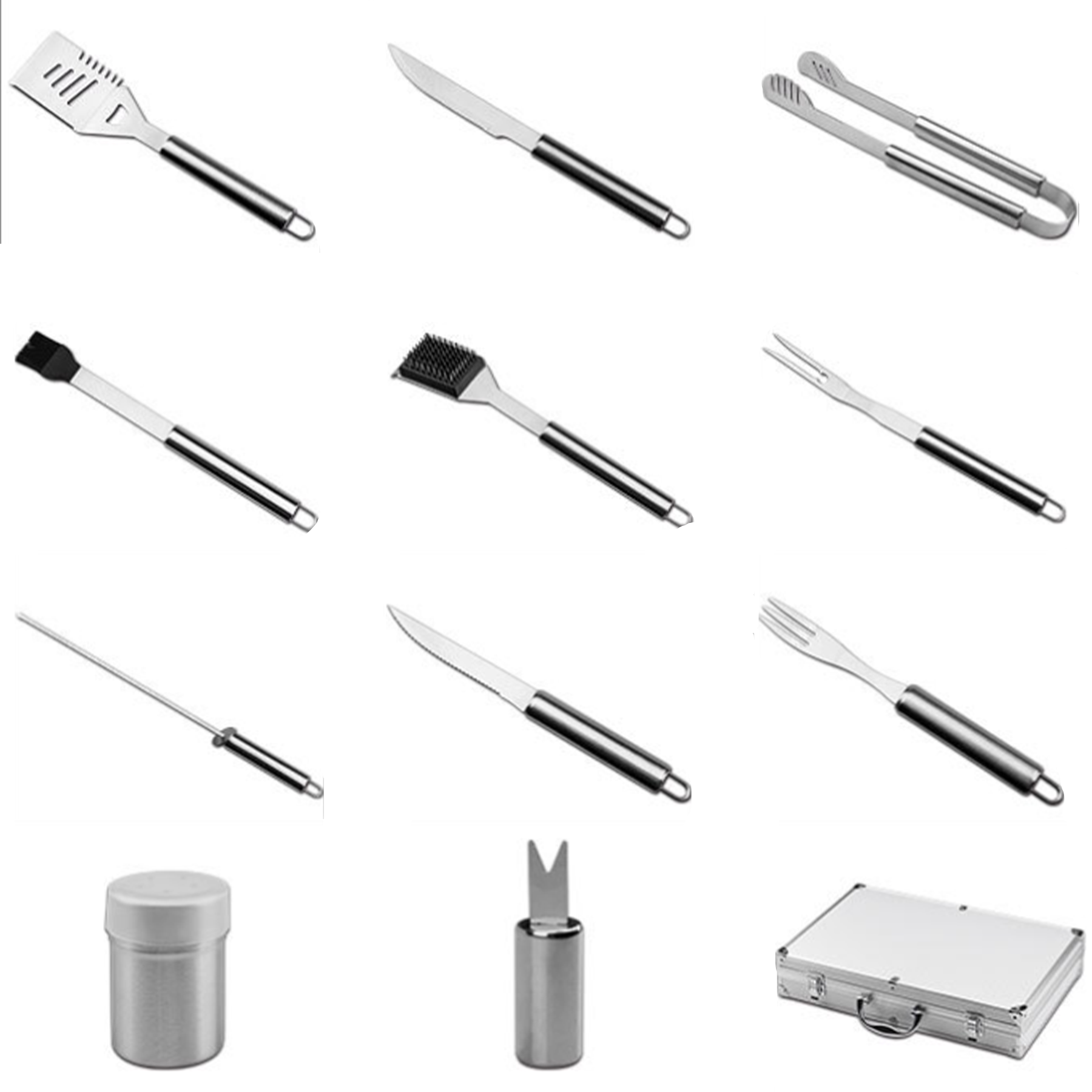 26PCS Camping BBQ Grill Accessories 3