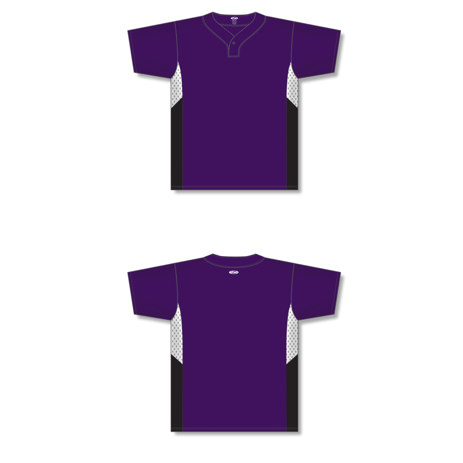 One Button Baseball Jerseys BA1763-G01 11