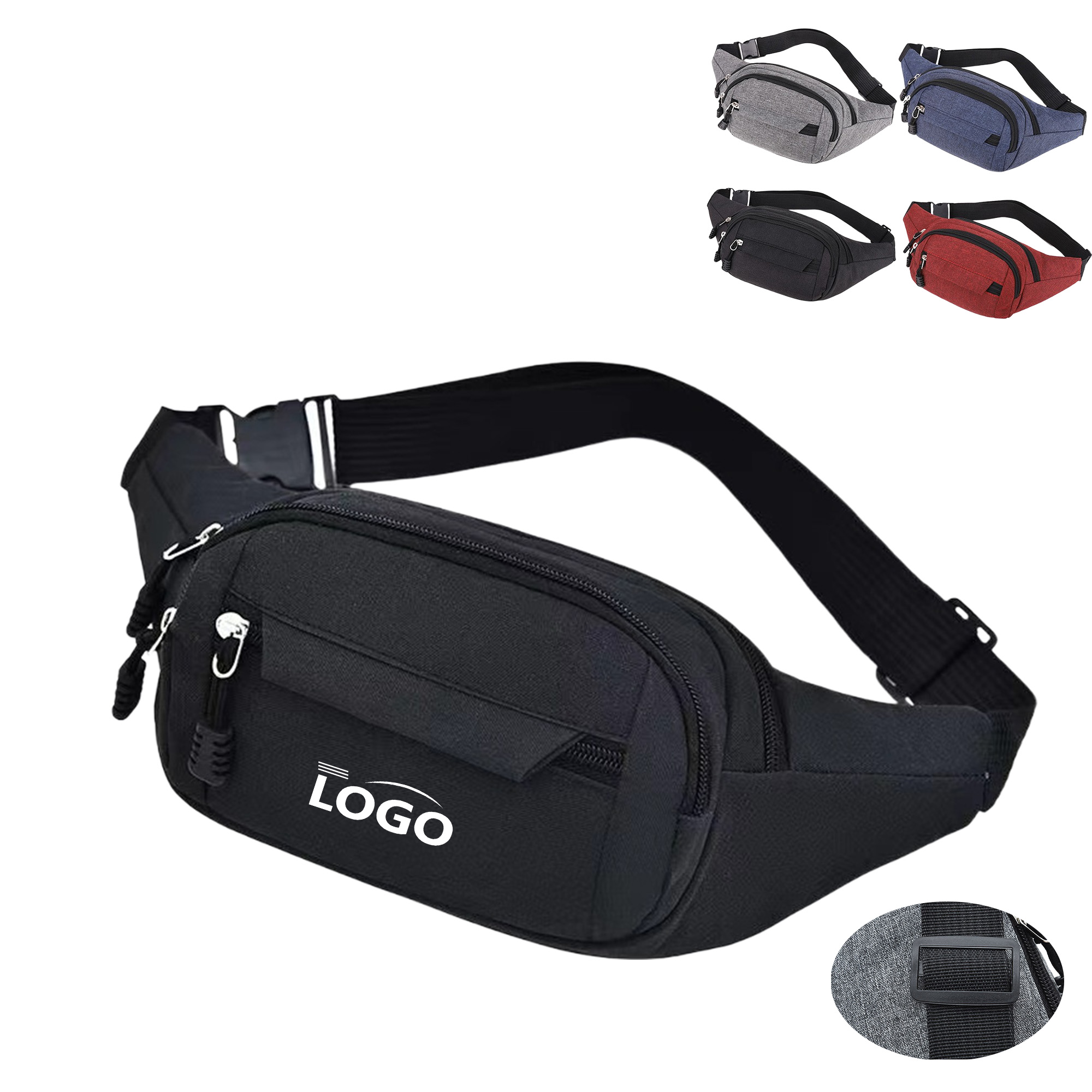 Custom Logo Travel Casual Waist Bag 6
