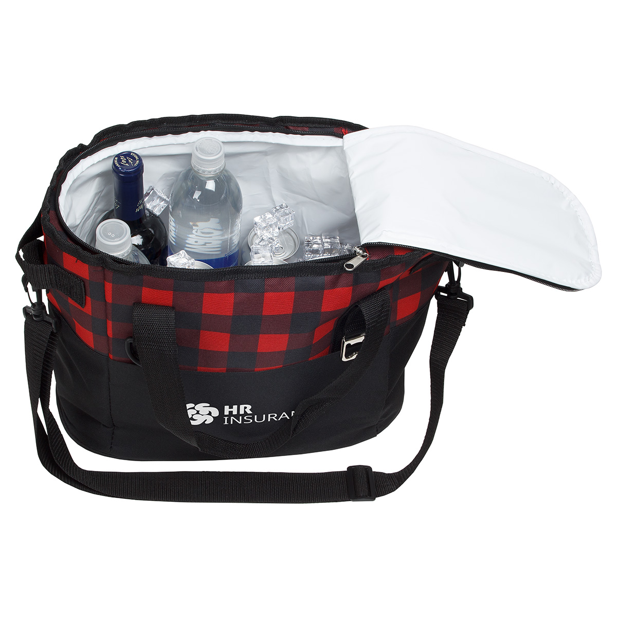 Plaid Insulated Cooler Bag 3