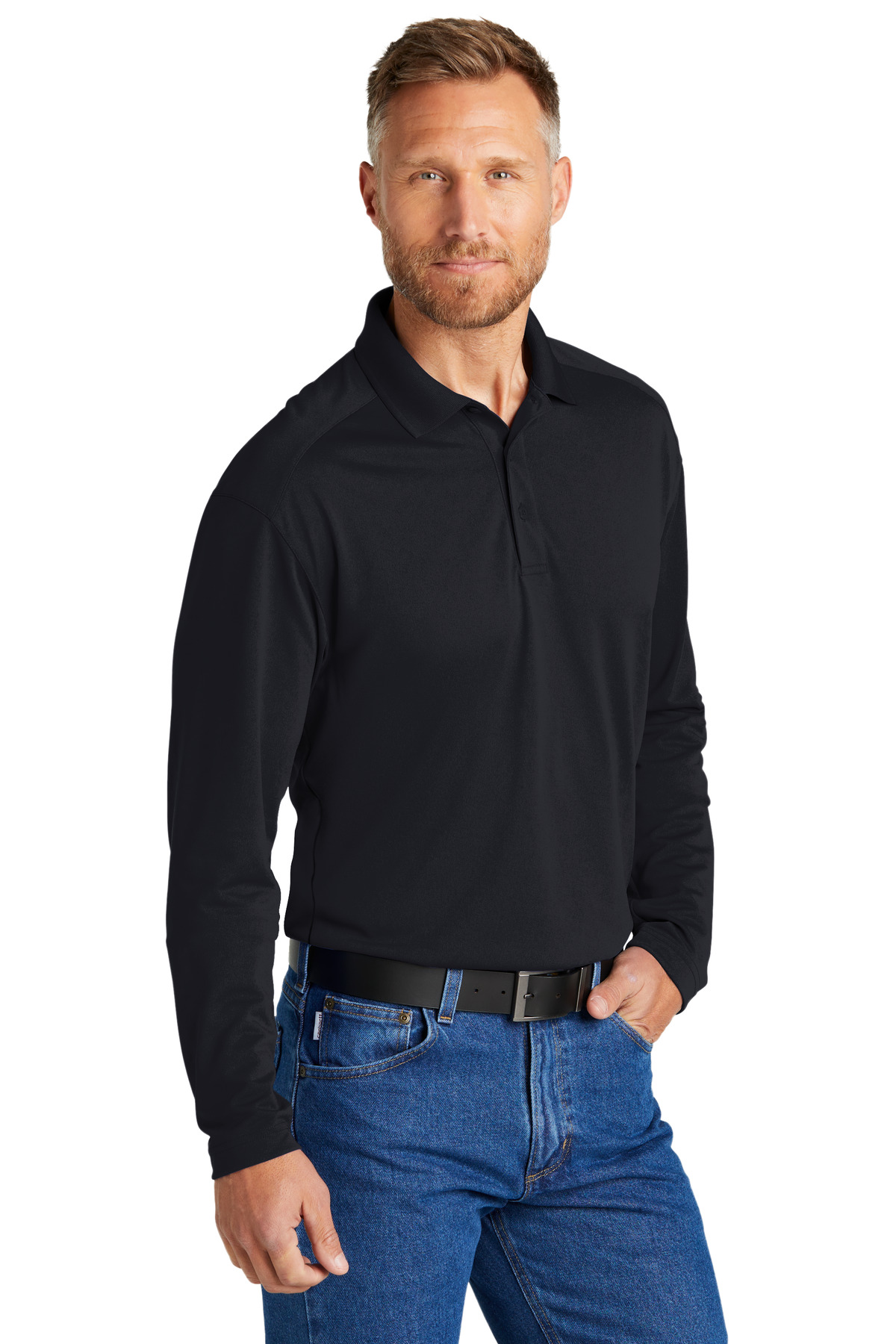 CornerStone Select Lightweight Snag-Proof Long Sleeve Polo CS418LS 10
