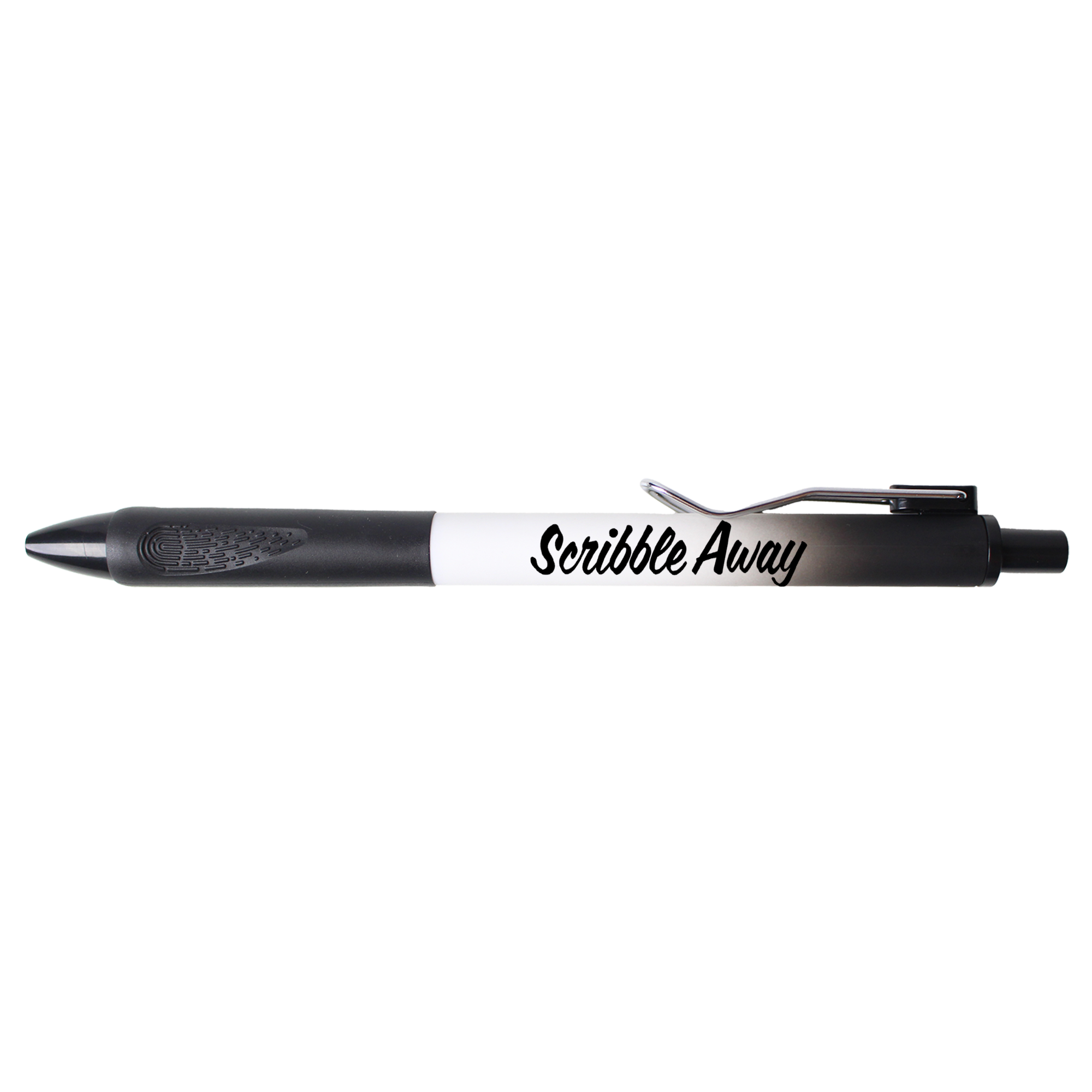 Recycled Ombre Pen with a Rubber Grip & Metal Clip 7