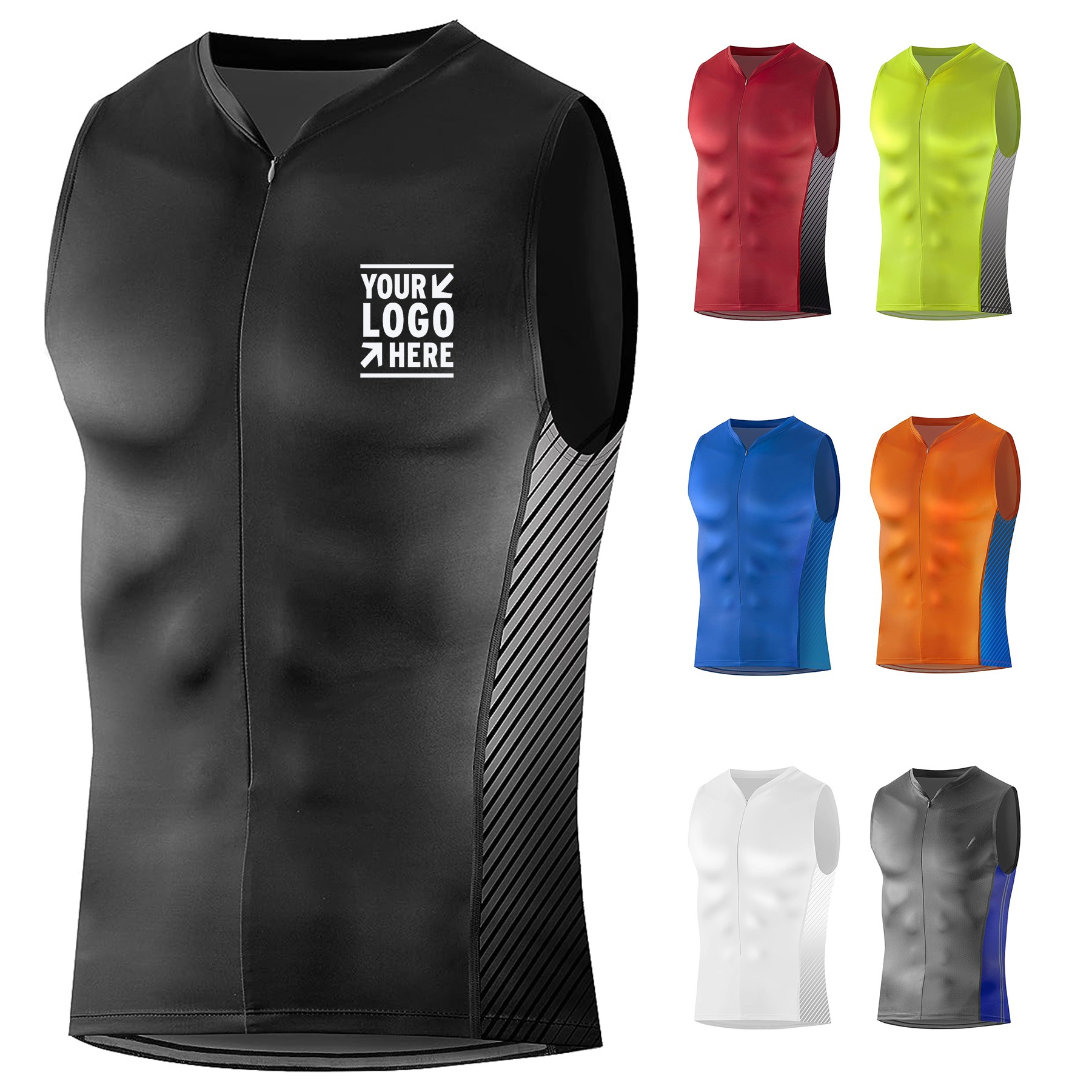 Open Water Swimming Triathlon Wetsuit Synergy Men's Sleeveless Top 3