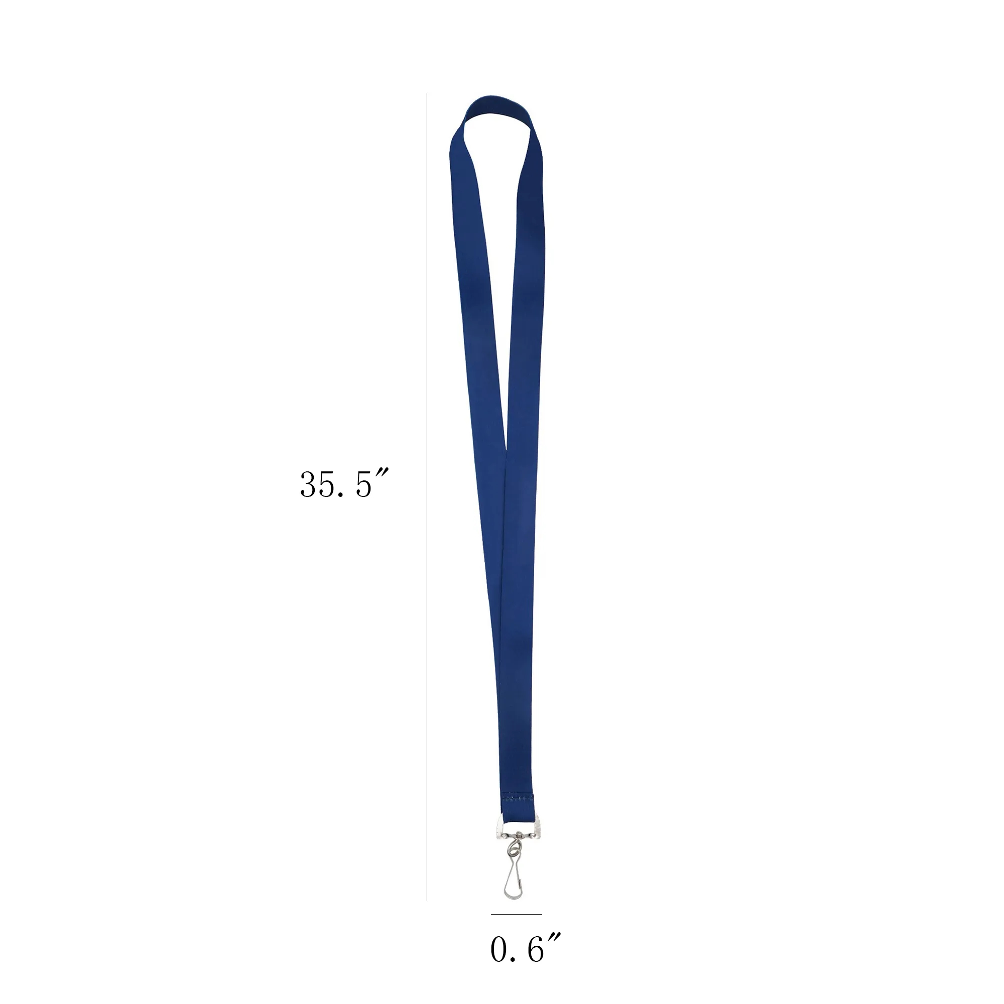 3/5" Polyester Lanyard MOQ 100PCS 5