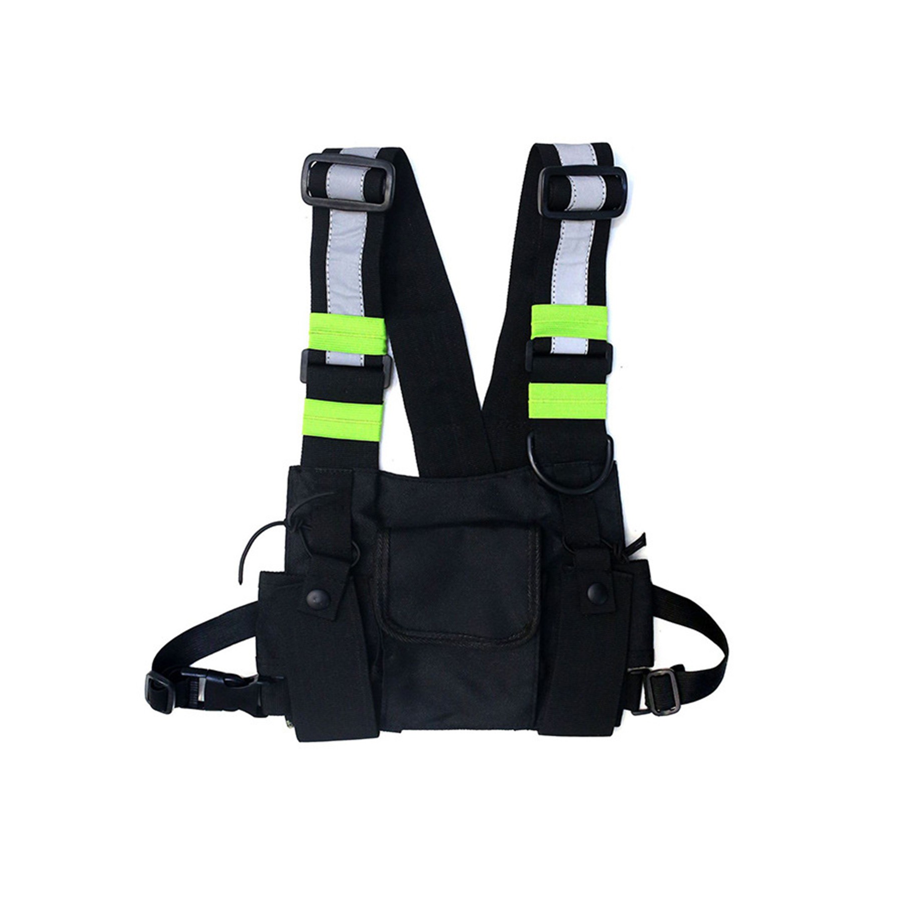Reflective High Visibility Chest Vest Bag 3