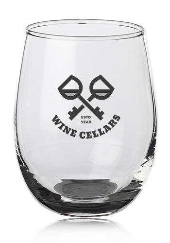 17 oz. Sienna Stemless Wine Glasses 13