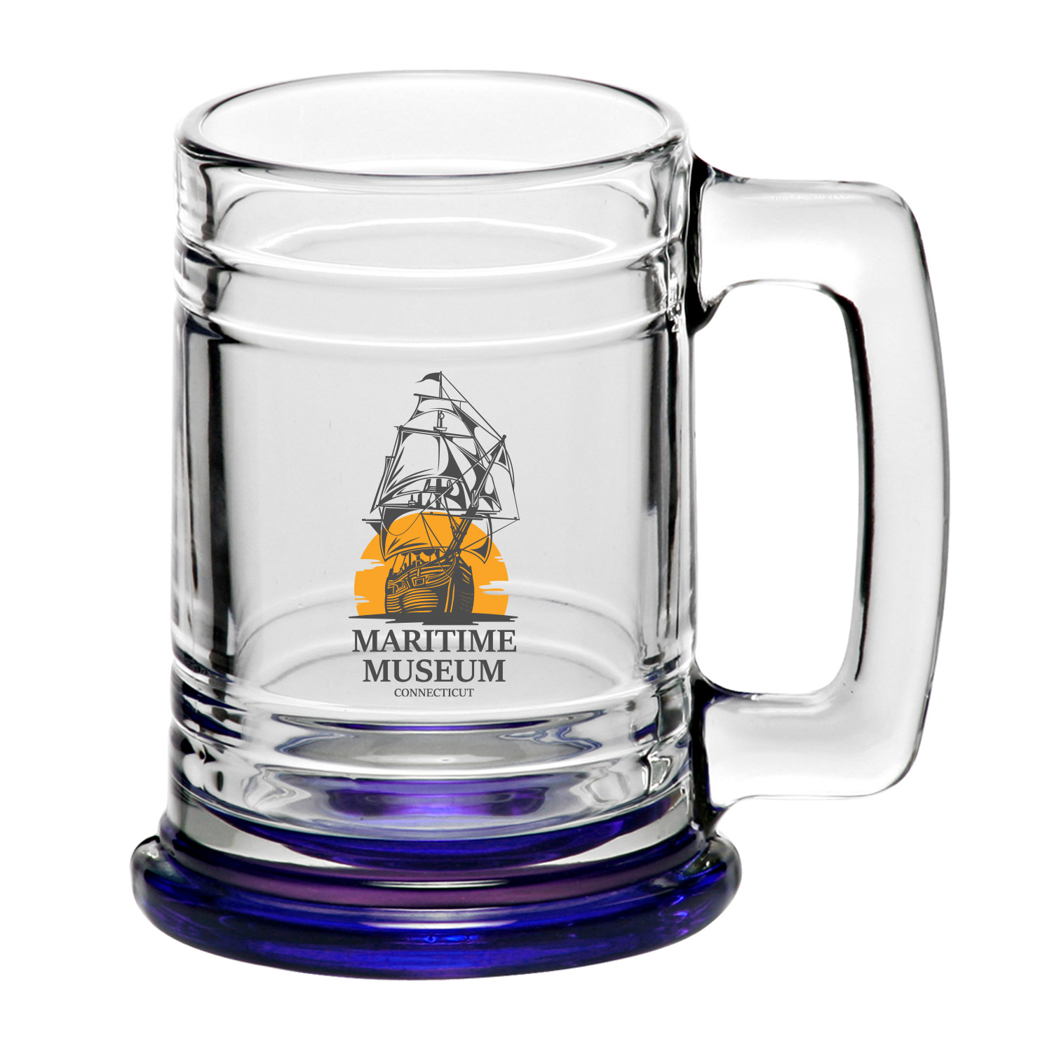 15 oz. Anchor Glass Beer Mugs (2 Color Imprint) 5