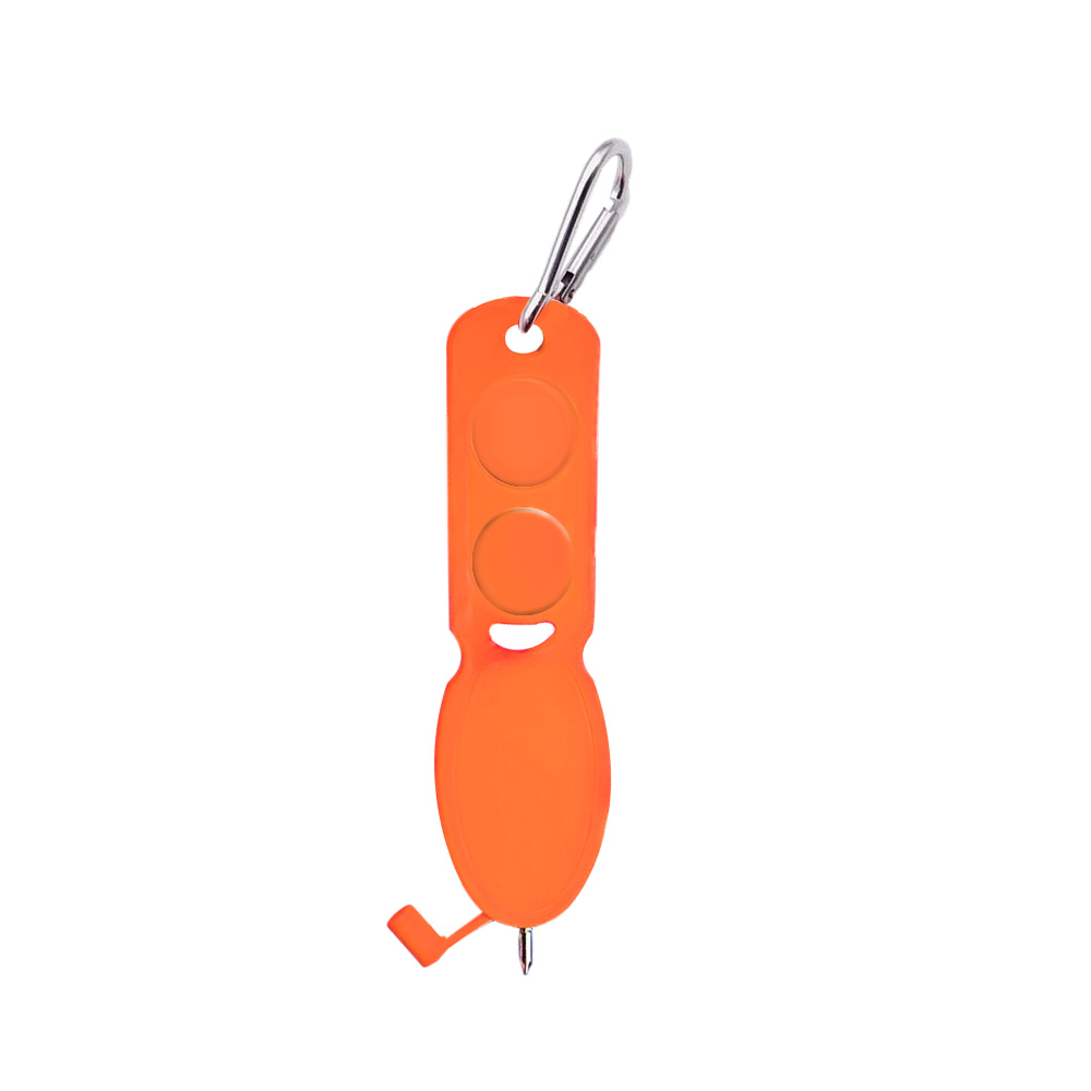 Custom Push Pop Pen Keychain with Carabiner Clip 6