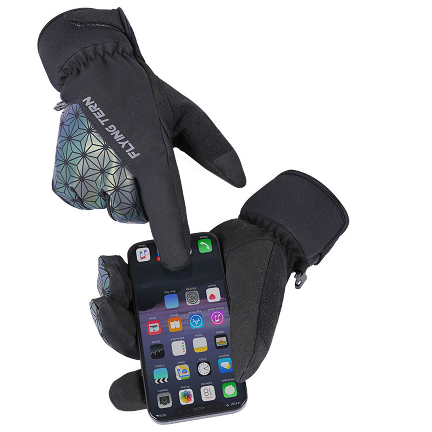 Winter Thermal Touchscreen Waterproof Cycling Gloves 2