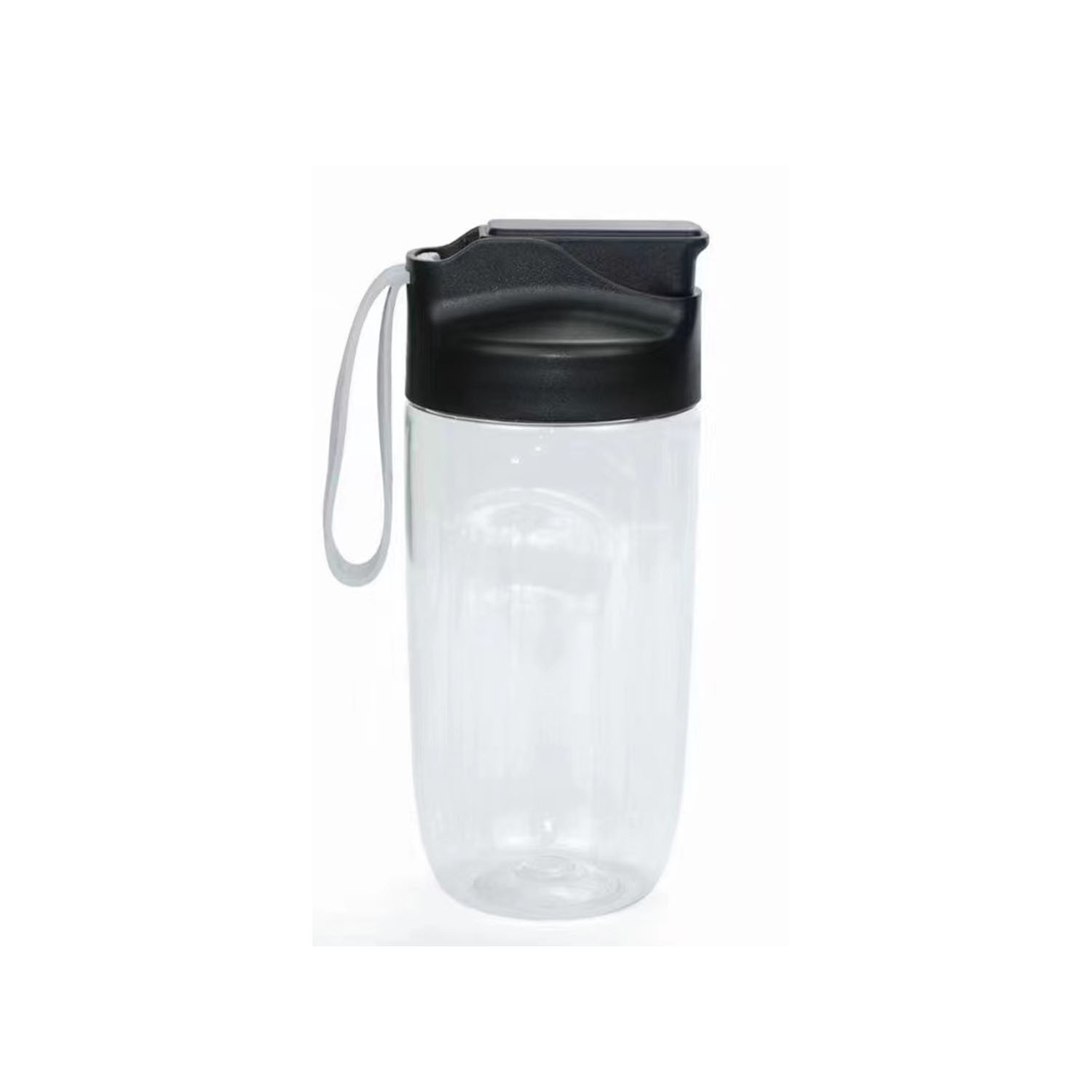 14oz PC large capacity shaker bottle with sling 1