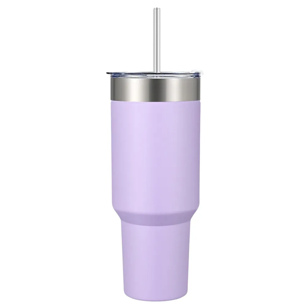 40oz. Insulated Tumbler with Straw 2