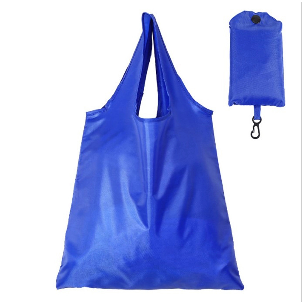 Foldable Grocery Shopping Tote Bag With Pouch, custom tote bag with logo imprint 2