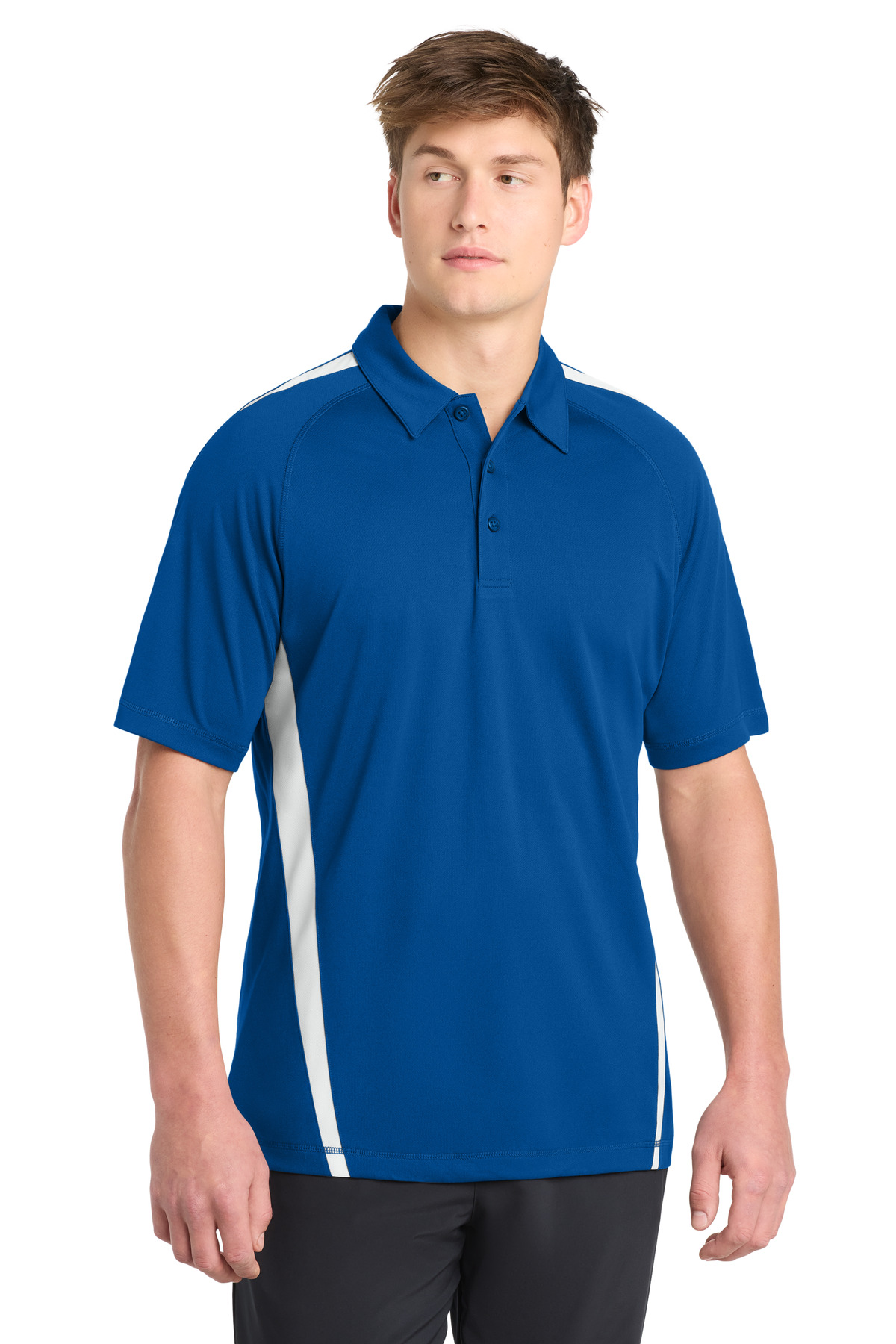 Sport-Tek PosiCharge Micro-Mesh Colorblock Polo. ST685 46