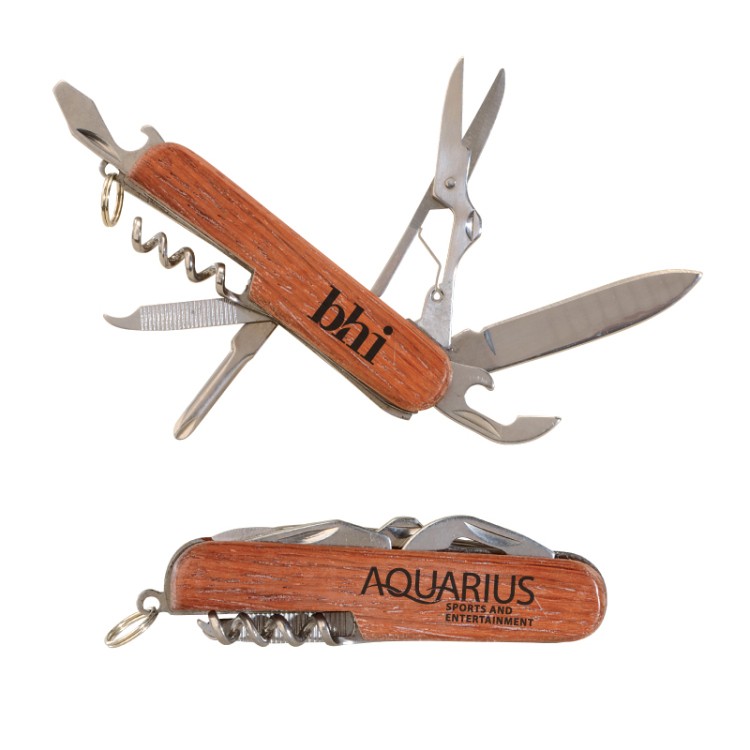 Rosewood Pocket Swiss Army Knife 1