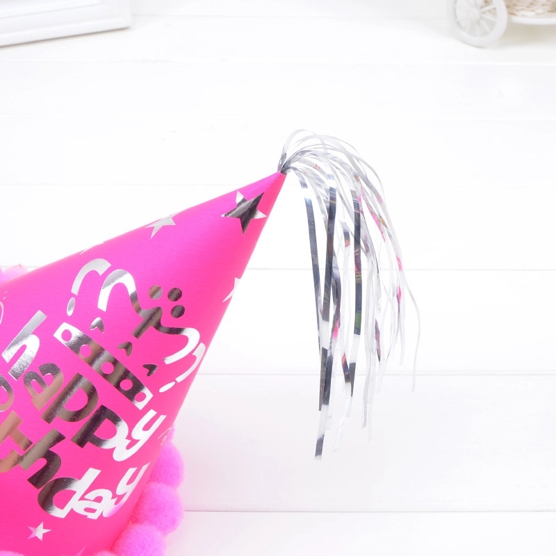 Birthday Party Kids Game Hat & Cake Celebration Decoration 4