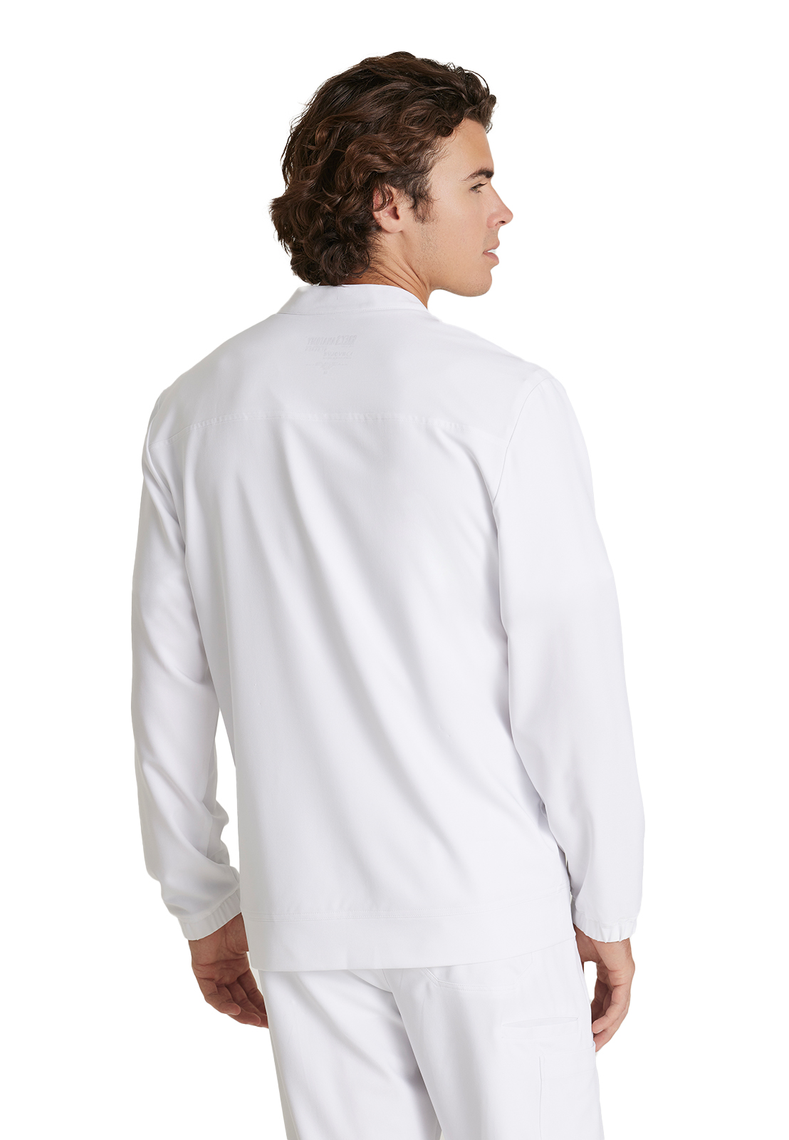 Grey's Anatomy Evolve Stretch - Men's Three-Pocket Cycle Warm Up Scrub Jacket 27