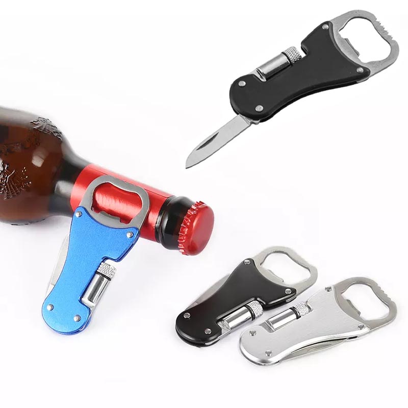 Pocket Tool 3 In 1 Bottle Opener With Flashlight And Knife 3