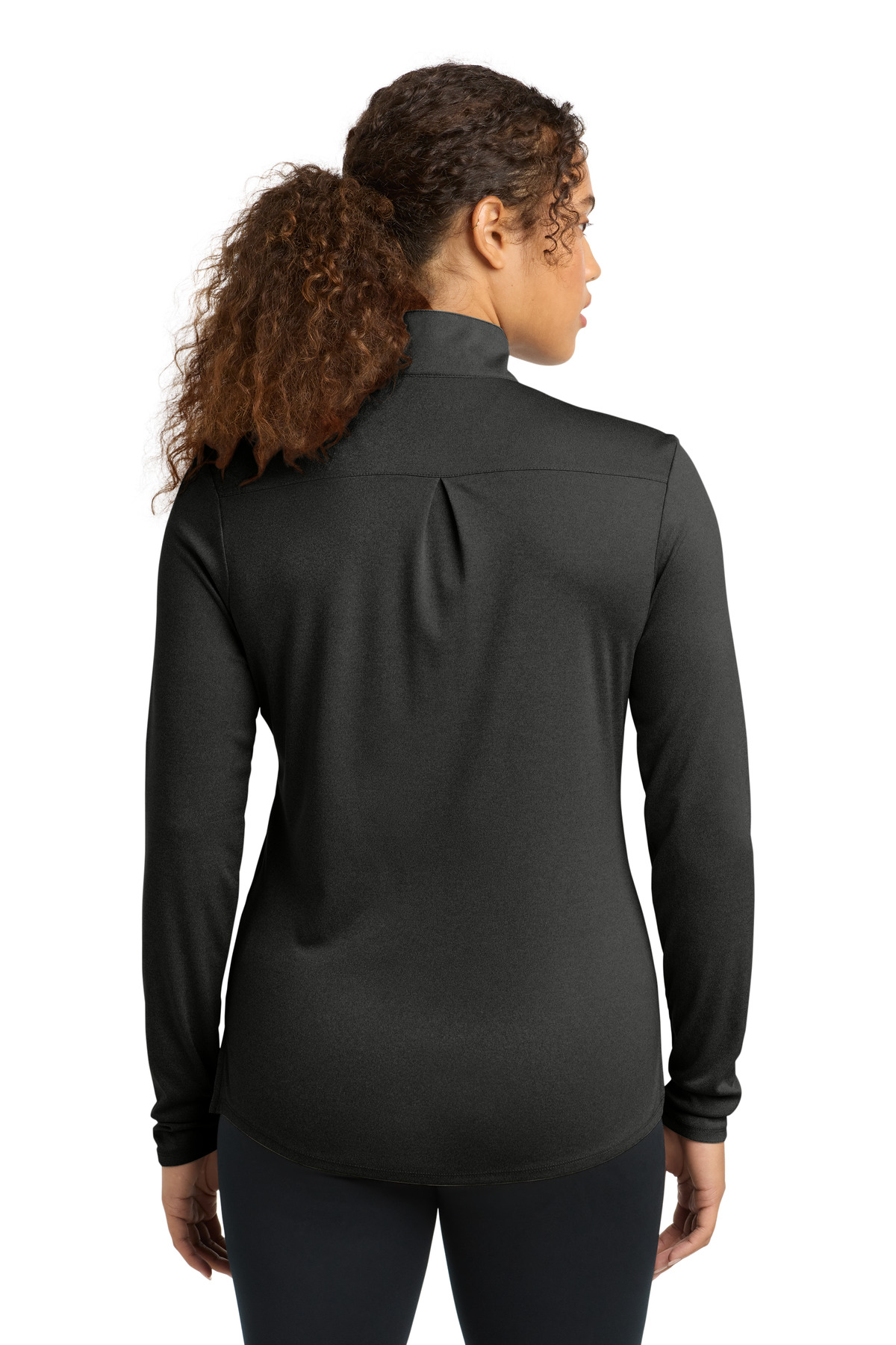 Sport-Tek Women's Endeavor 1/2-Zip Pullover. LST469, custom hoodie or sweatshirt with logo imprint 11