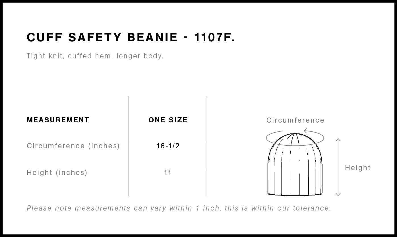 Cuff Safety Beanie | 1107F 11