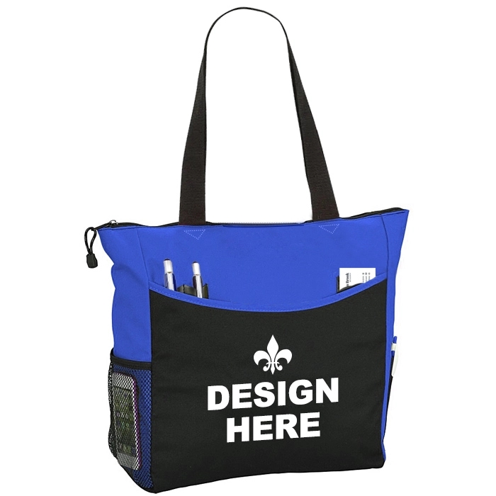 Zippered Brief 600D Polyester Tote Bag 7