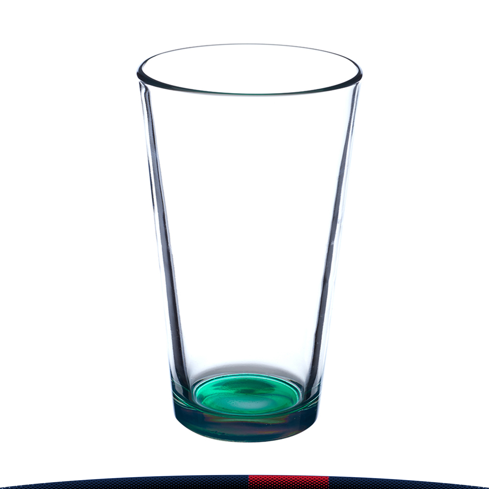 16 oz. Libbey Colored Bottom Beer Glasses 9