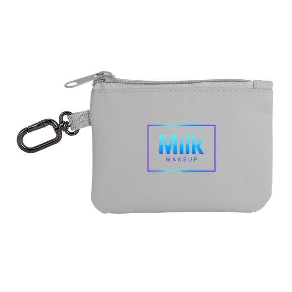 Benton Rectangle Recycled PU Zip Pouch 7