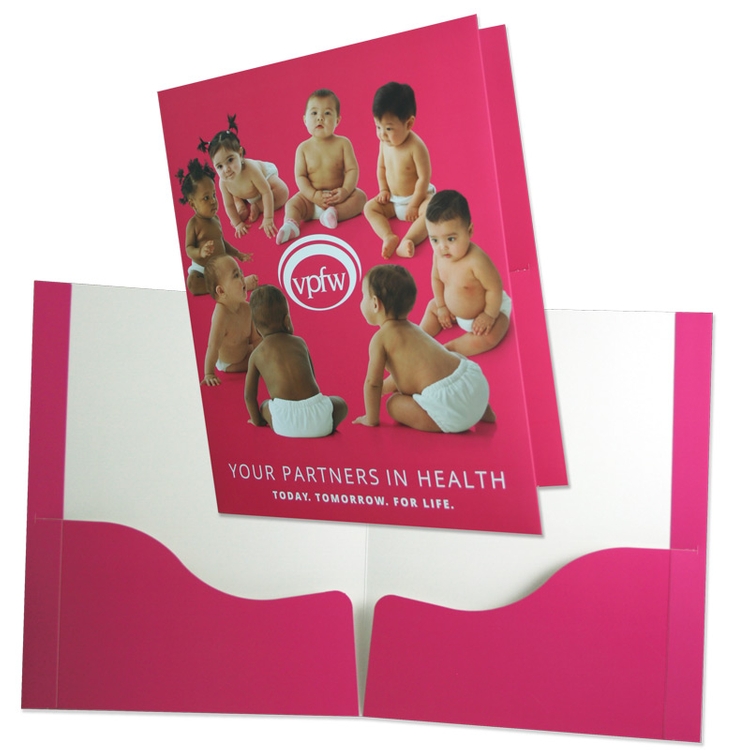 Reinforced Edge Presentation Folders 6