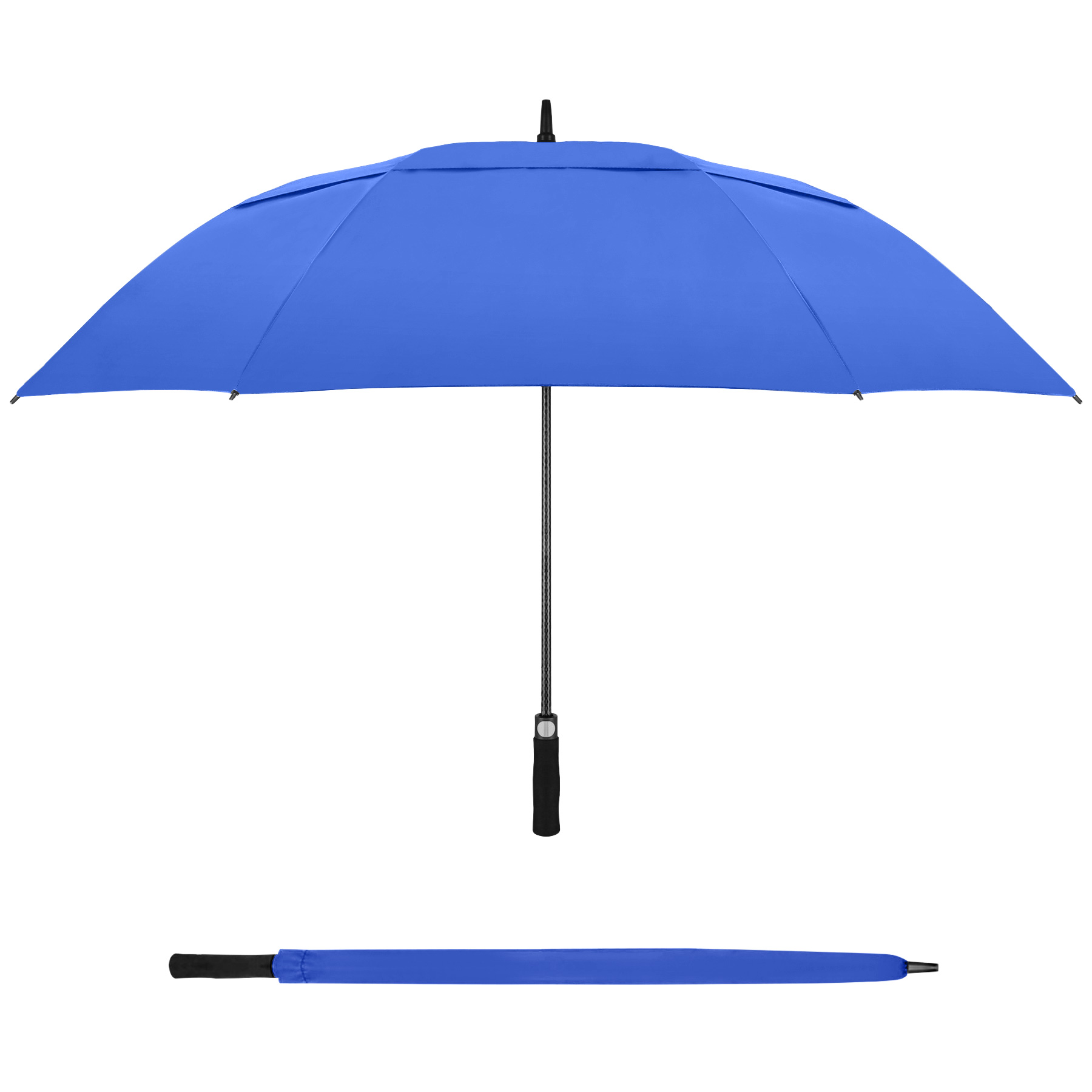 60'' Vented Auto-Open Golf Umbrella (Full Color) 13