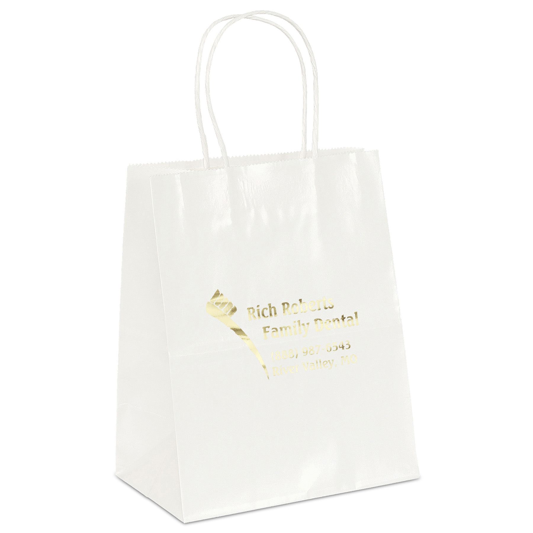 Amanda™- Gloss Shopper - Foil Print 2