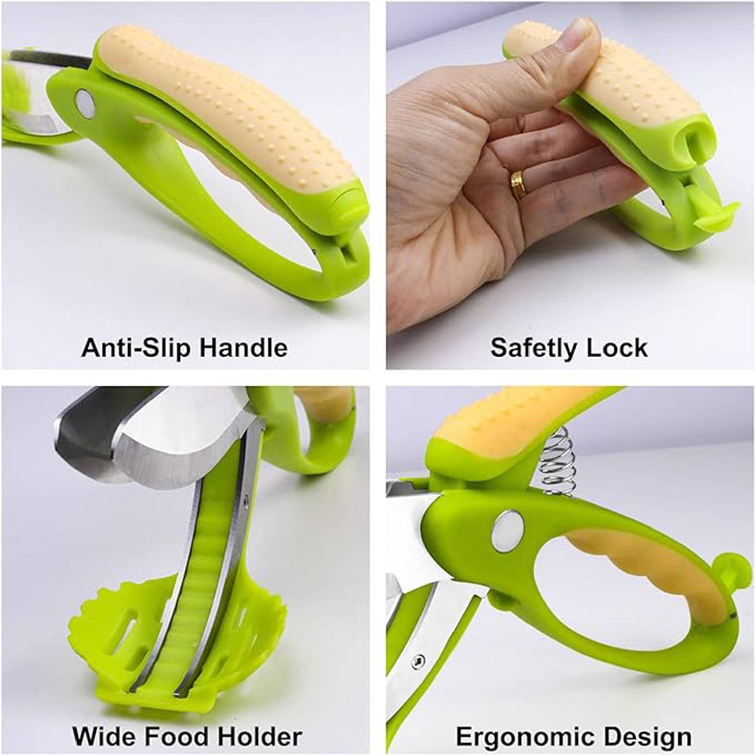 Multifunctional Stainless Steel Salad Scissors 3