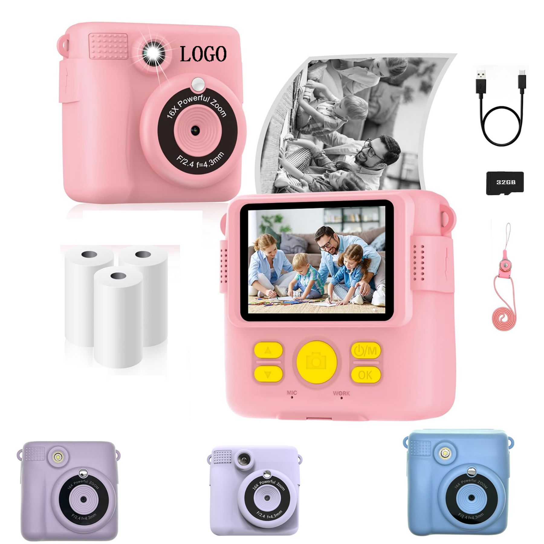 kids Instant Print Camera 2