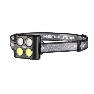 Rechargeable Head Flashlight Lamp LED with White Light 2