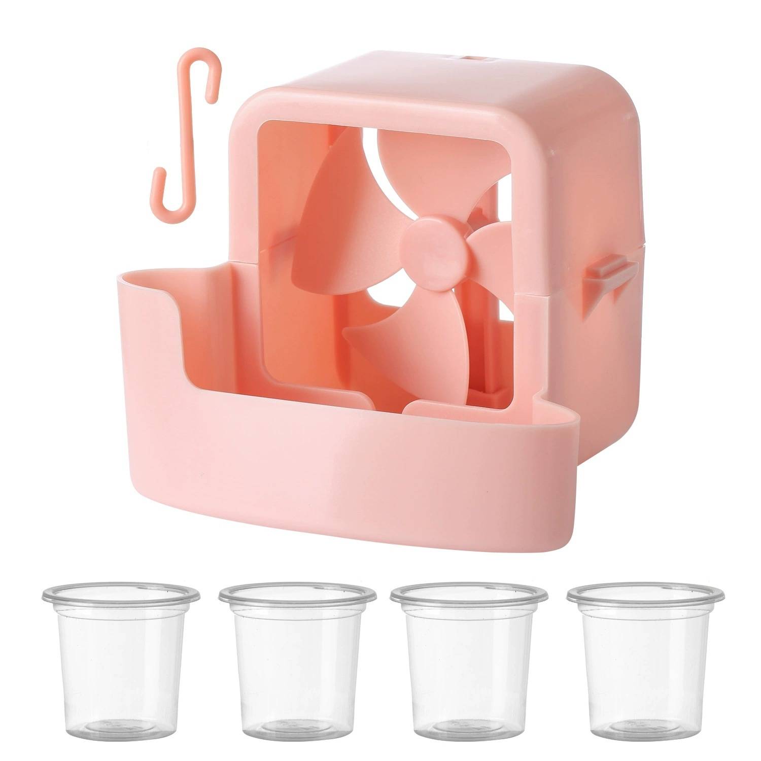 Portable Hanging Fan Cooler w/ 4 Ice Holders 3